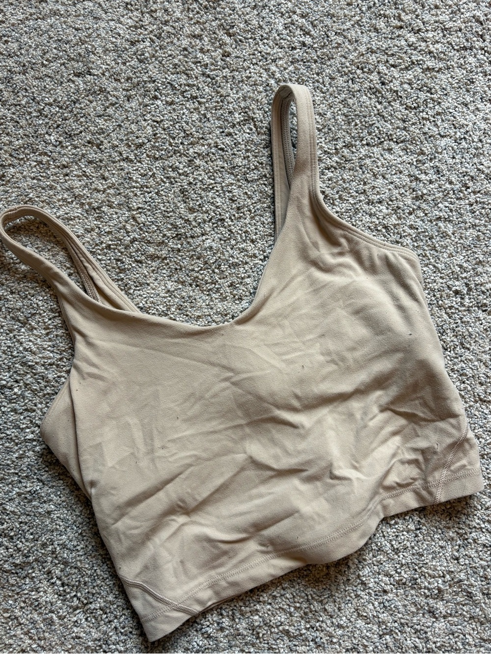lululemon athletica Neutral Beige Align Tank